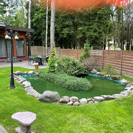Ferienhaus Rustic Private In Woods W/ Sauna & Pool Wilna