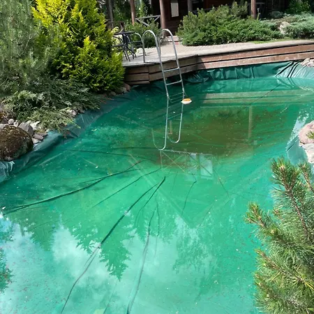 Rustic Private In Woods W/ Sauna & Pool *