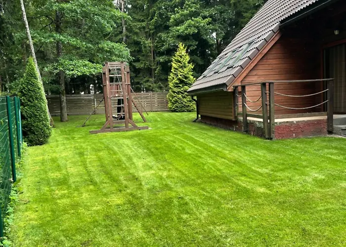 Ferienhaus Rustic Private In Woods W/ Sauna & Pool Wilna