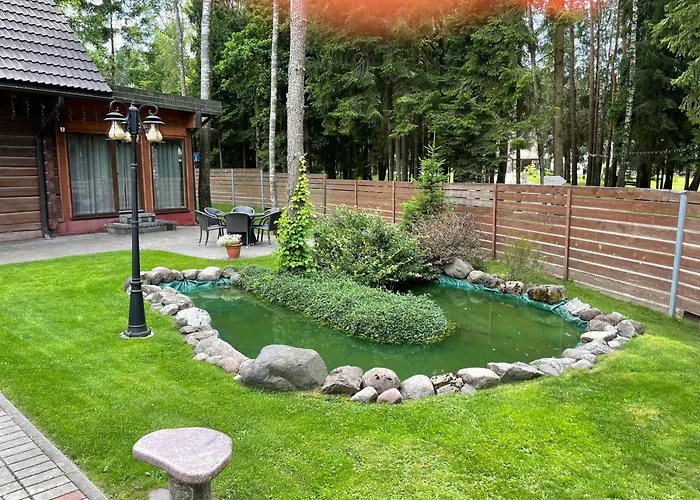 Ferienhaus Rustic Private In Woods W/ Sauna & Pool Wilna